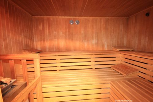 hauseigene Sauna – Suite Rübezahl
