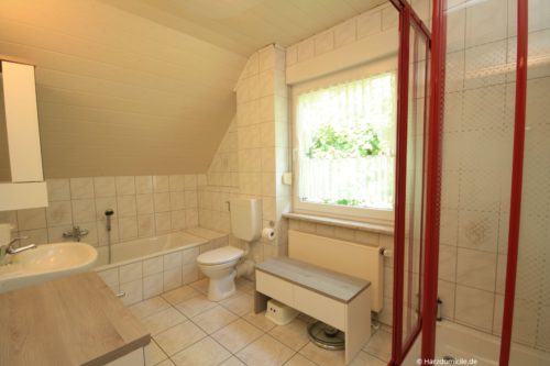 Badezimmer – Ferienhaus Huckla