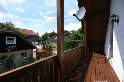 Balkon – Ferienhaus Huckla