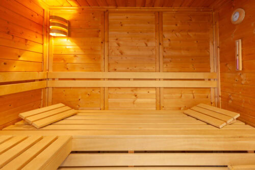 Badezimmer 4 mit Sauna