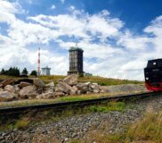 Brockenbahn der Harzer Schmalspurbahn – Bild unter Lizenz von Shutterstock.com