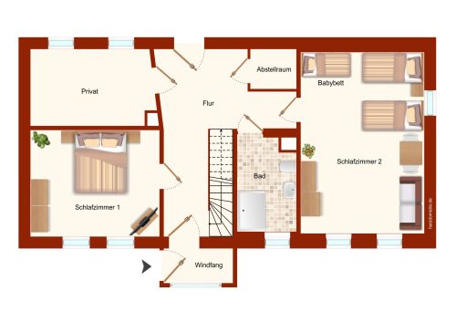 Grundriss Erdgeschoss