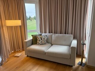 Wohn-Schlafbereich mit offener Küche