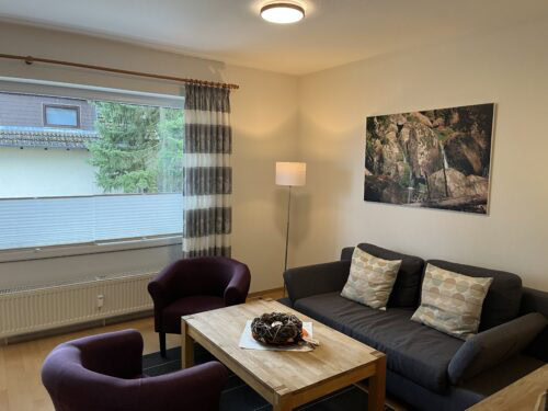 Wohn-/Schlafbereich mit offener Küche