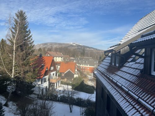 Blick aus dem Küchenfenster